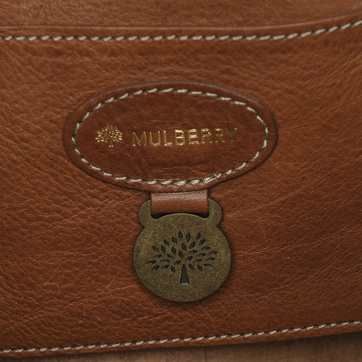Mulberry Natural Leather Bayswater Oak 6 of 7