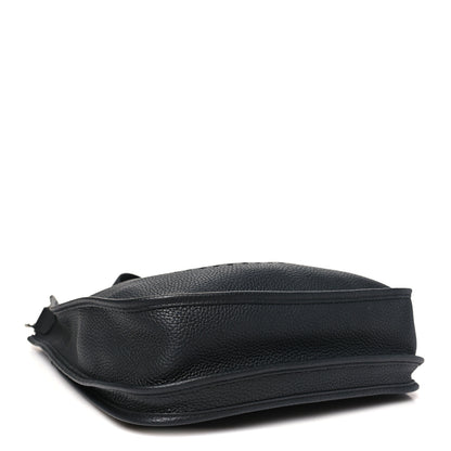 Hermes Taurillon Clemence Evelyne III PM Black 4 of 10