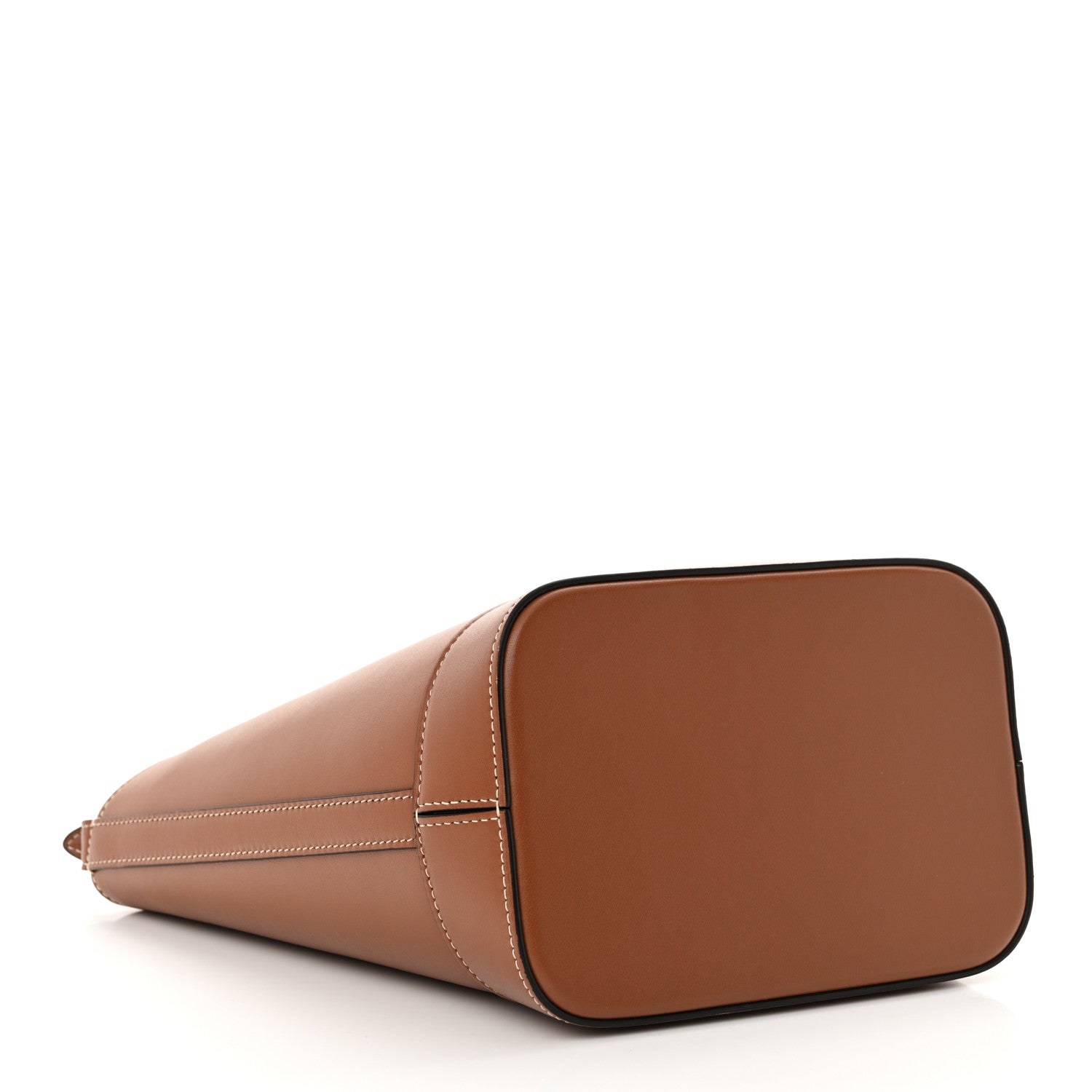 Celine Smooth Calfskin Small Cuir Triomphe Bucket Bag Tan 4 of 11