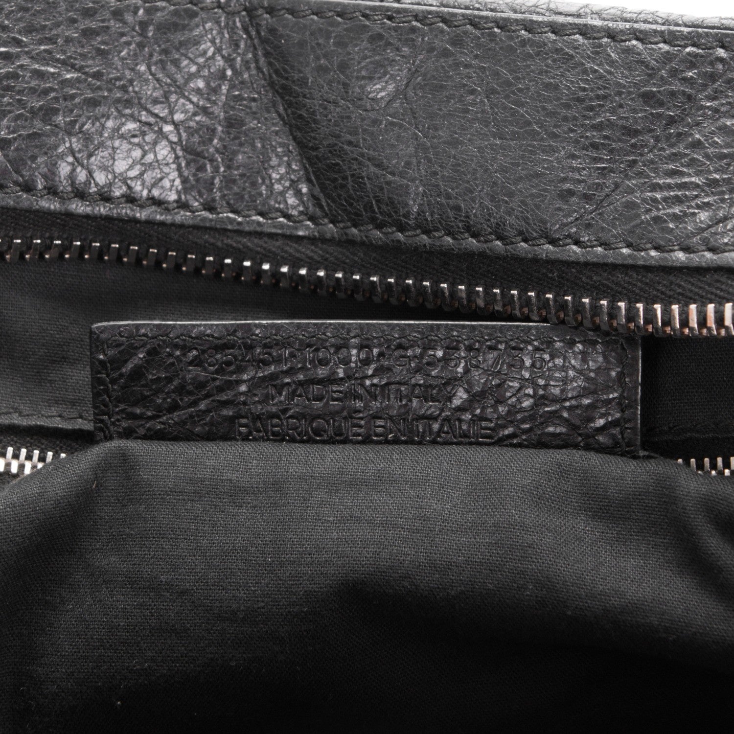 Balenciaga Agneau Giant 12 Silver Hardware Work Black 7 of 7