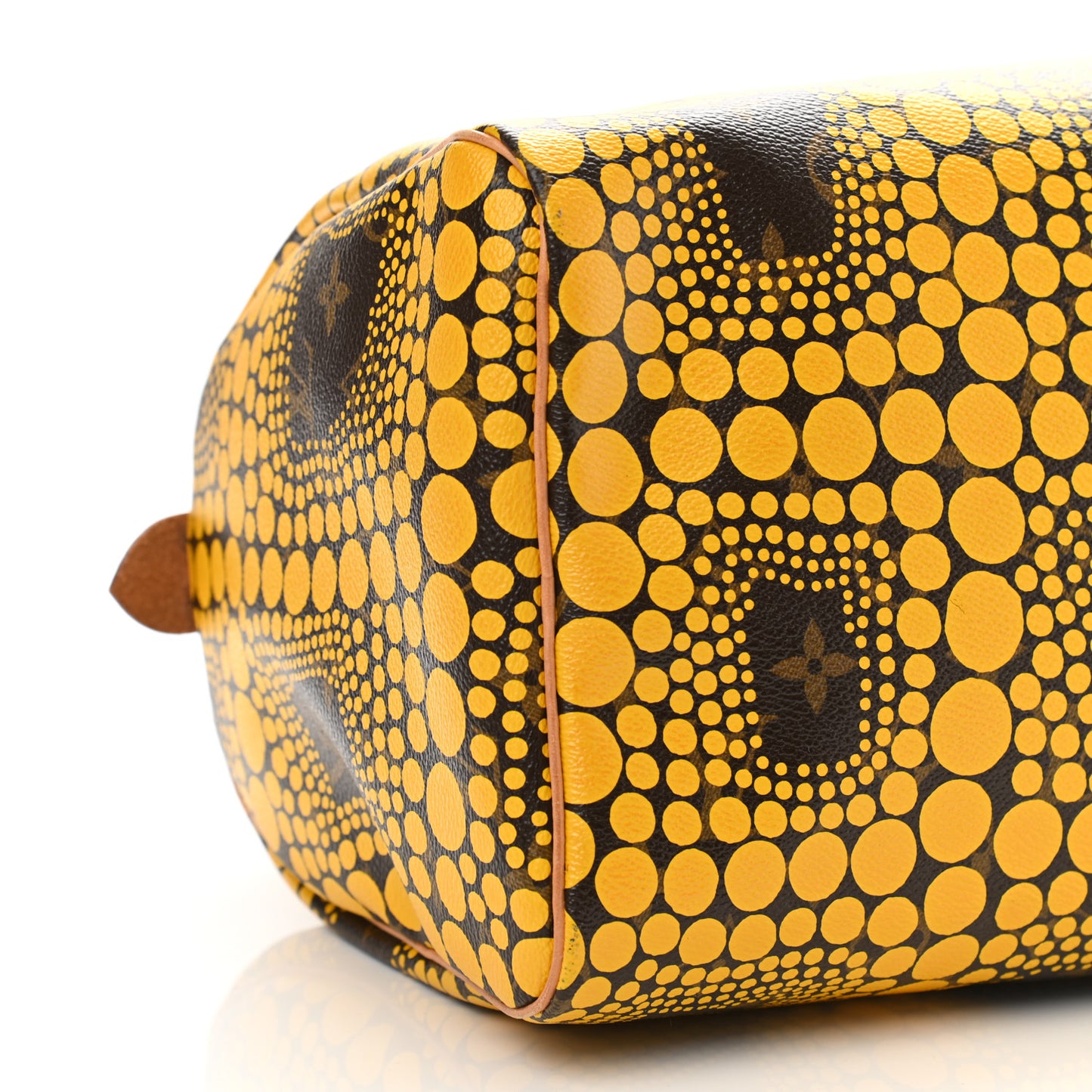 Monogram Kusama Town Speedy 30 Yellow
