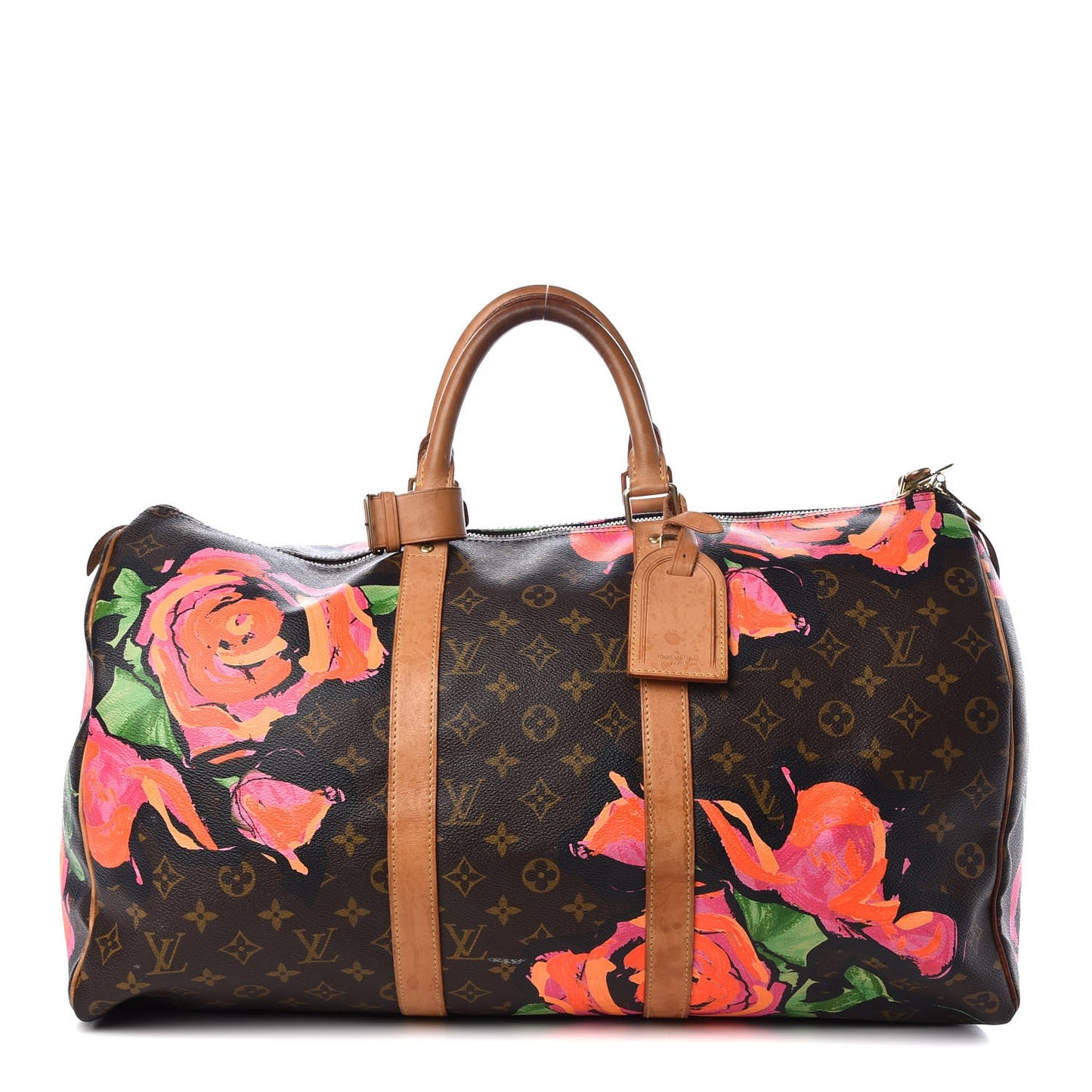 Monogram Roses Keepall 50