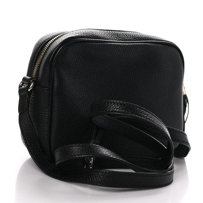 Gucci Pebbled Calfskin Small Soho Disco Bag Black 3 of 9