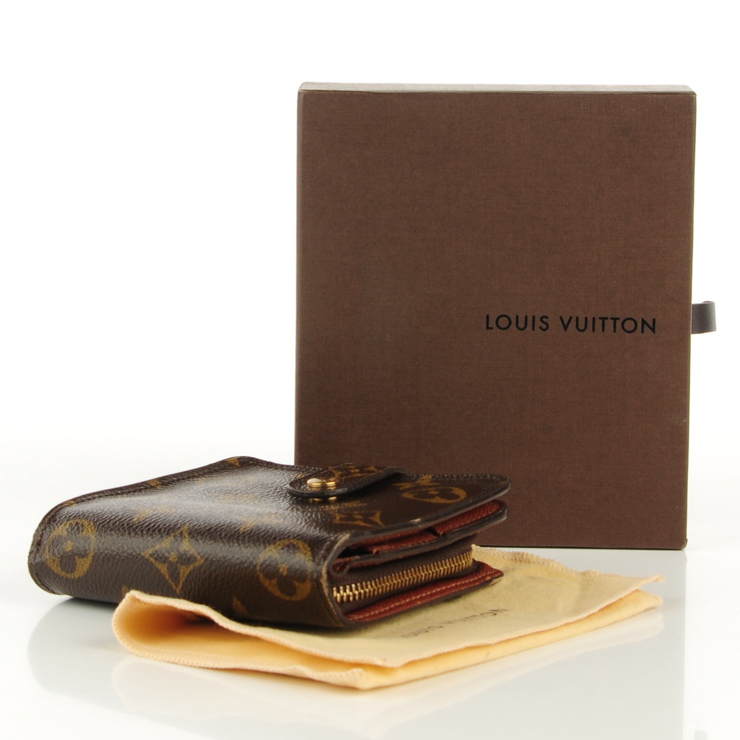 Louis Vuitton Monogram Compact Zippe Zipped Wallet 4 of 7