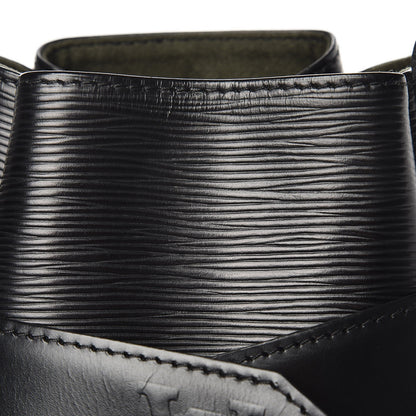 Louis Vuitton Epi Sac D'Epaule Black 7 of 8