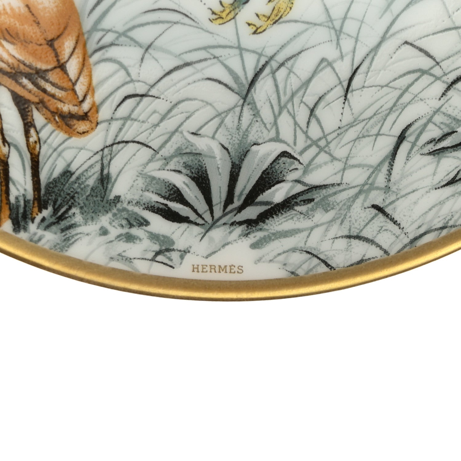 Hermes Porcelain Carnets d'Equateur Bread And Butter Plate 5 of 7