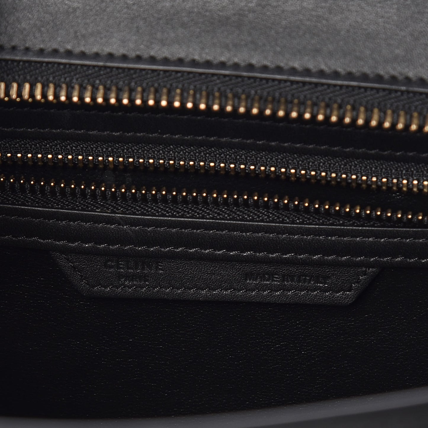Smooth Calfskin Micro Luggage Black