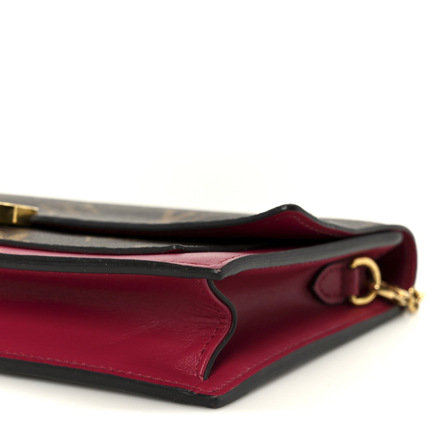 Louis Vuitton Monogram Flore Chain Wallet Fuchsia 9 of 9