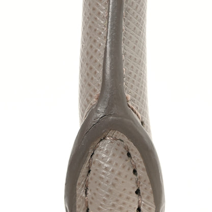 Prada Saffiano Lux Bi-Color Promenade Tote Talco Pomice 10 of 10