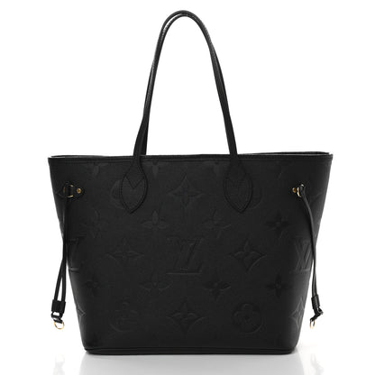 Louis Vuitton Empreinte Monogram Giant Neverfull MM Black 3 of 9