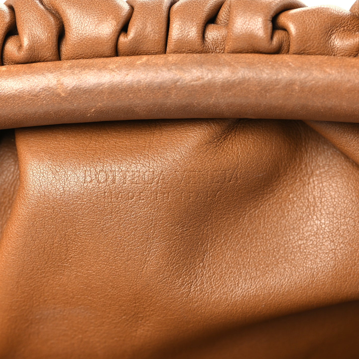 Butter Calfskin The Mini Pouch Camel