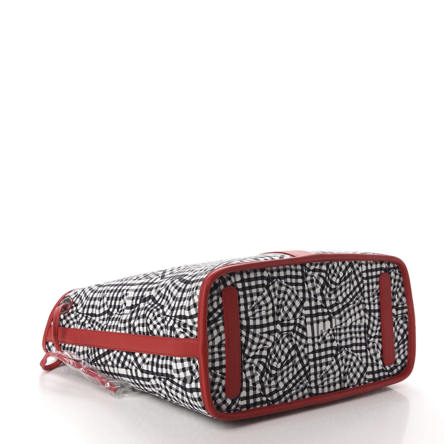 Visetos Medium Liz Reversible Shopper Tote Black Red