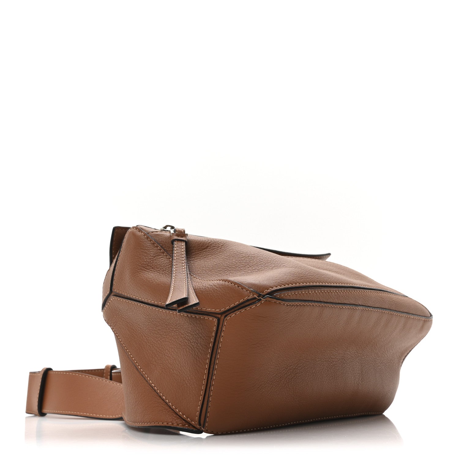 Loewe Calfskin Small Puzzle Bumbag Tan 4 of 9