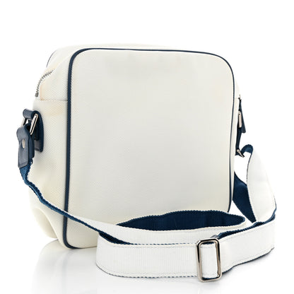 Chanel Nylon Rubber Messenger White Blue 2 of 11