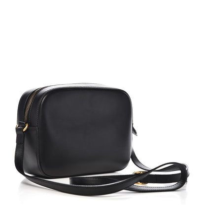Gucci Calfskin Web Small Webby Bee Shoulder Bag Black 3 of 13