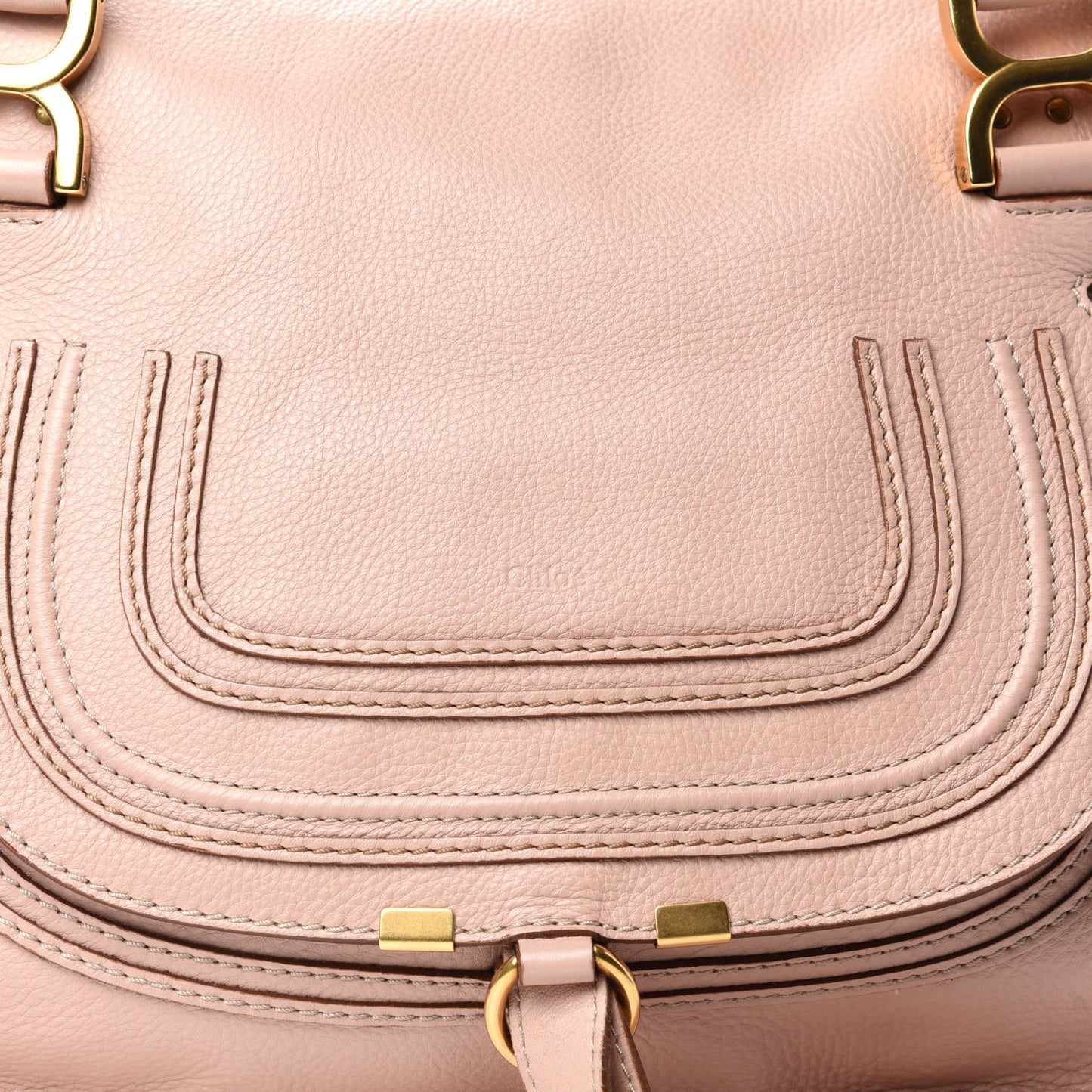 Calfskin Medium Marcie Satchel Blush Nude