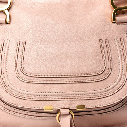 Chloe Calfskin Medium Marcie Satchel Blush Nude 10 of 10