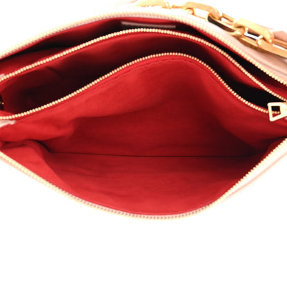 Louis Vuitton Lambskin Embossed Monogram Fall In Love Coussin PM Dragée Light Pink 7 of 11