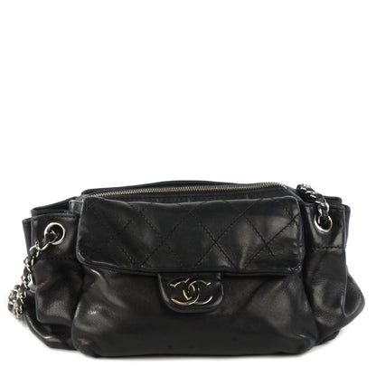 Chanel Lambskin Diamond Stitch Shoulder Bag Black 1 of 7