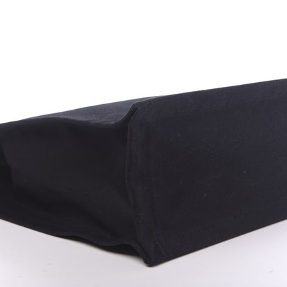 Saint Laurent Canvas Calfskin Rive Gauche North South Noe Tote Black White 8 of 10
