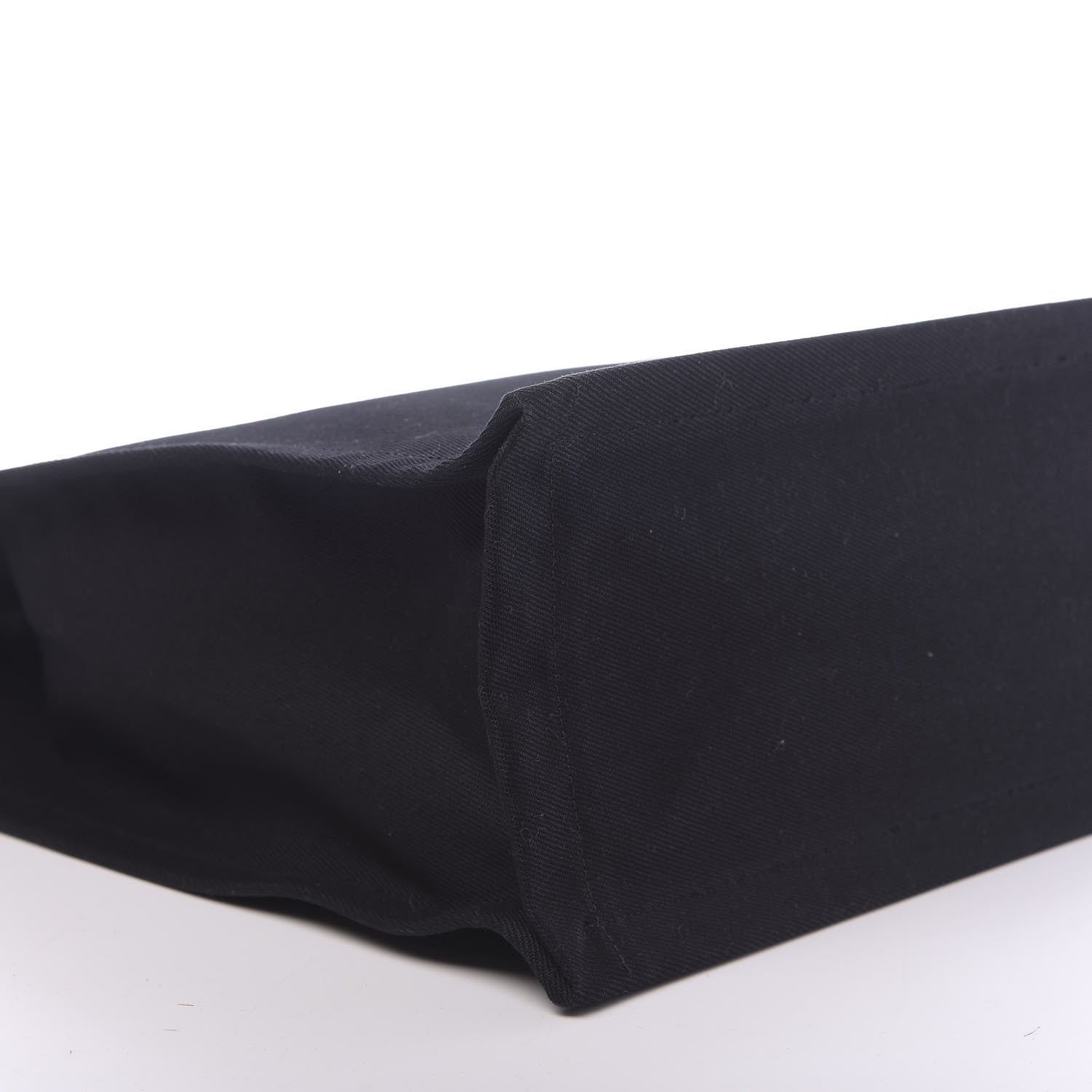 Saint Laurent Canvas Calfskin Rive Gauche North South Noe Tote Black White 8 of 10