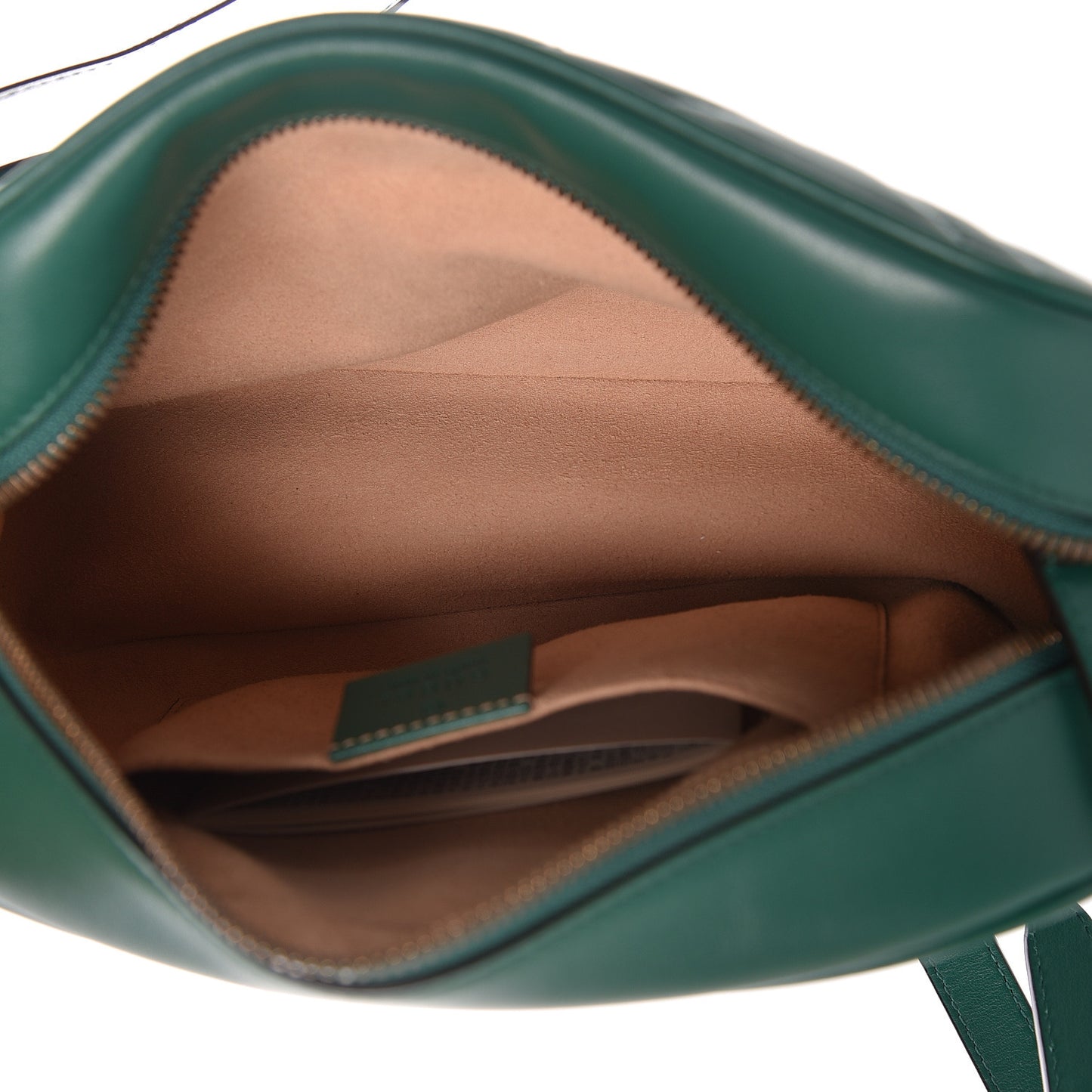 Calfskin Matelasse Small GG Marmont Chain Shoulder Bag Emerald Green
