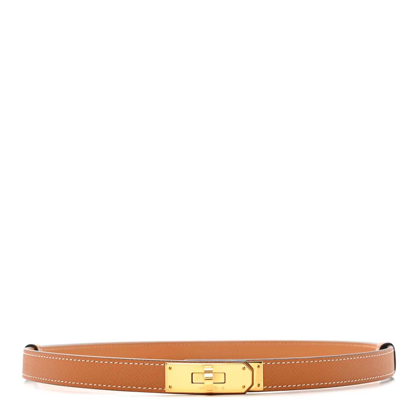 Epsom Kelly Belt Gold
