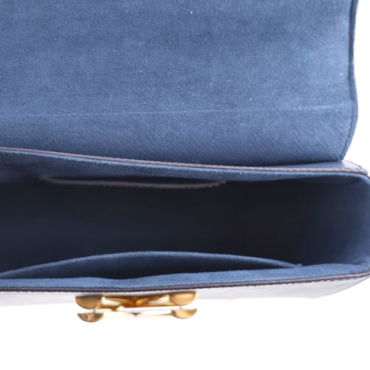 Louis Vuitton Epi Twist Shoulder Bag MM Indigo 7 of 11