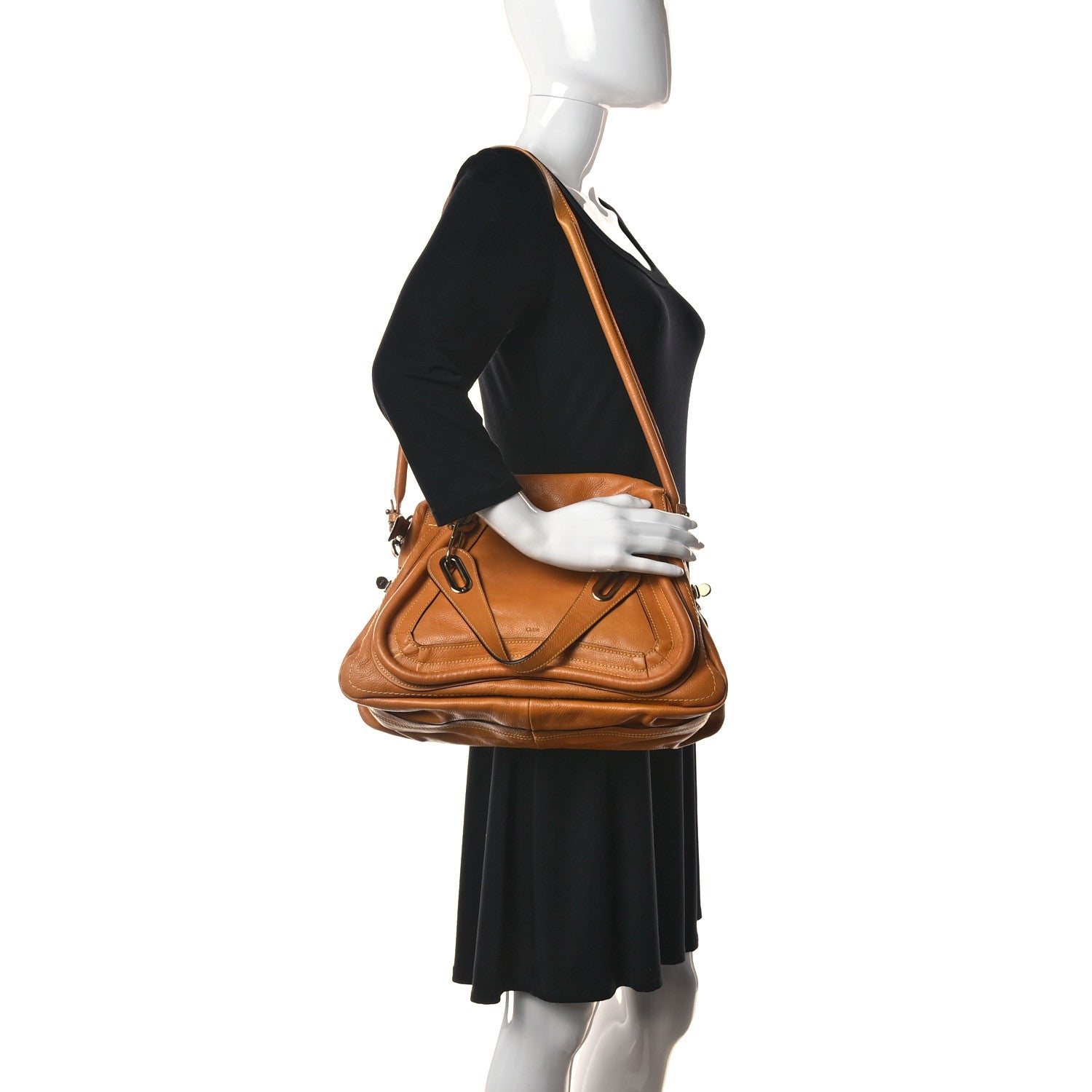 Chloe Calfskin Medium Paraty Curcuma 2 of 17