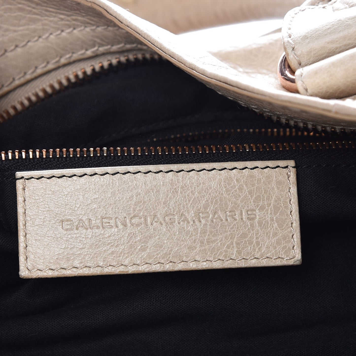 Agneau Giant 21 Rose Gold Hardware Velo Praline