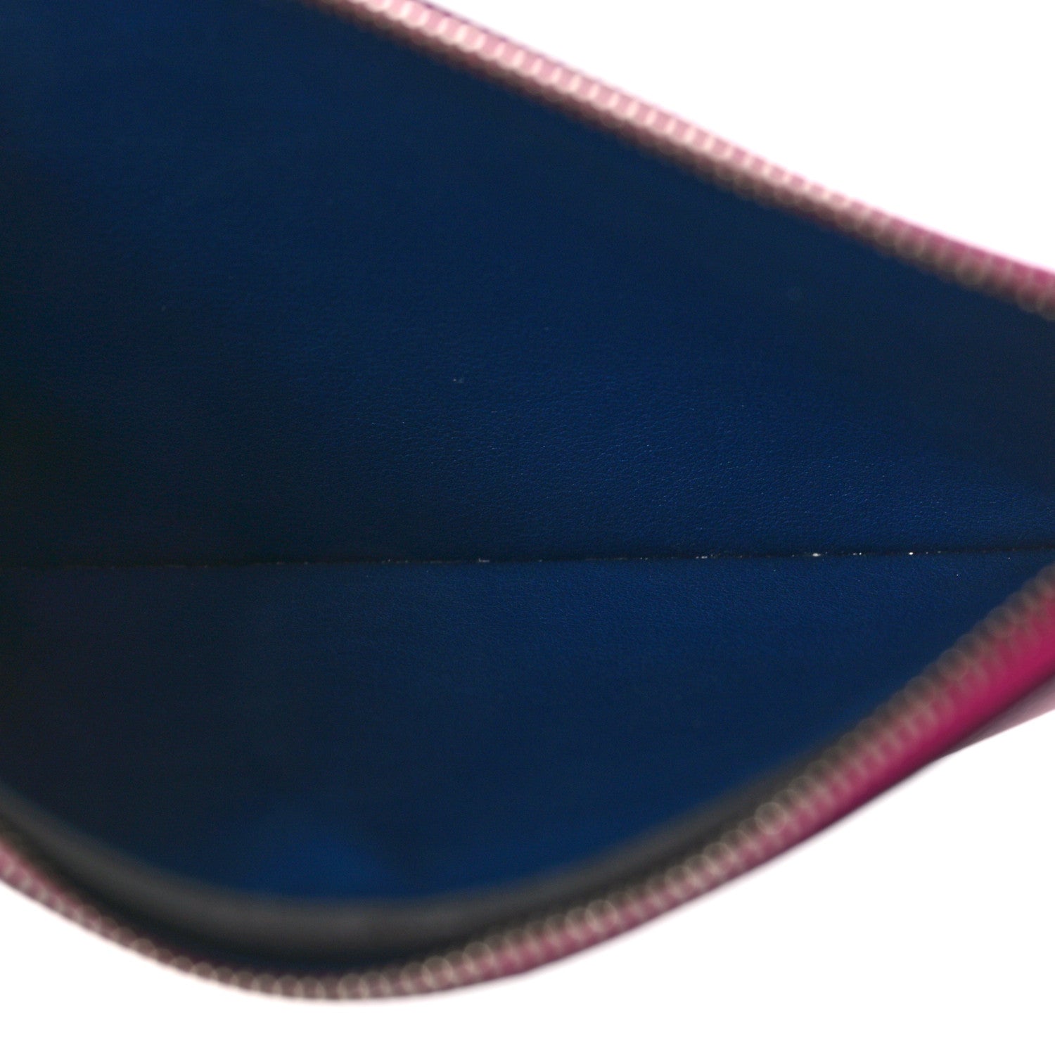 Hermes Evercolor Atout Pouch Rose Pourpre Bleu Saphir 5 of 9
