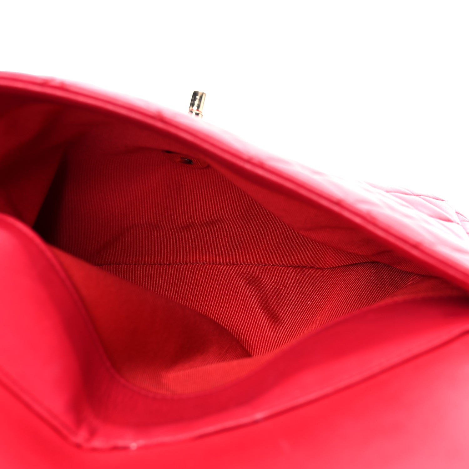 Chanel Lambskin Quilted Large In Seoul Backpack Red 5 of 12
