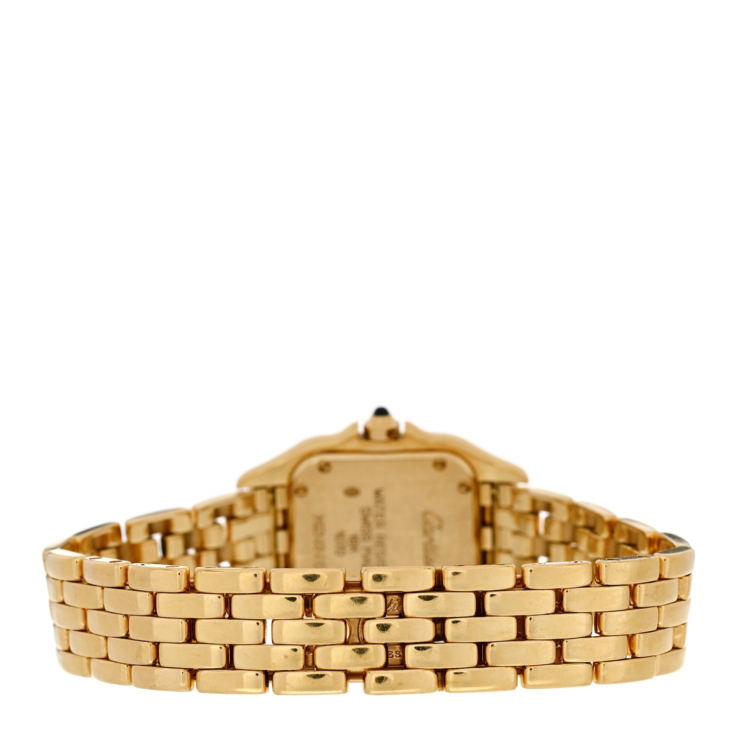 Cartier 18K Yellow Gold 22mm Panthere Quartz Watch 3 of 4