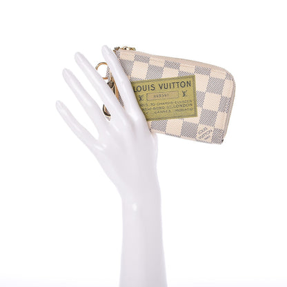 Louis Vuitton Damier Azur Complice Trunks and Bags Key Pouch 2 of 8
