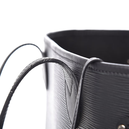 Louis Vuitton Epi Neverfull MM Black 10 of 13