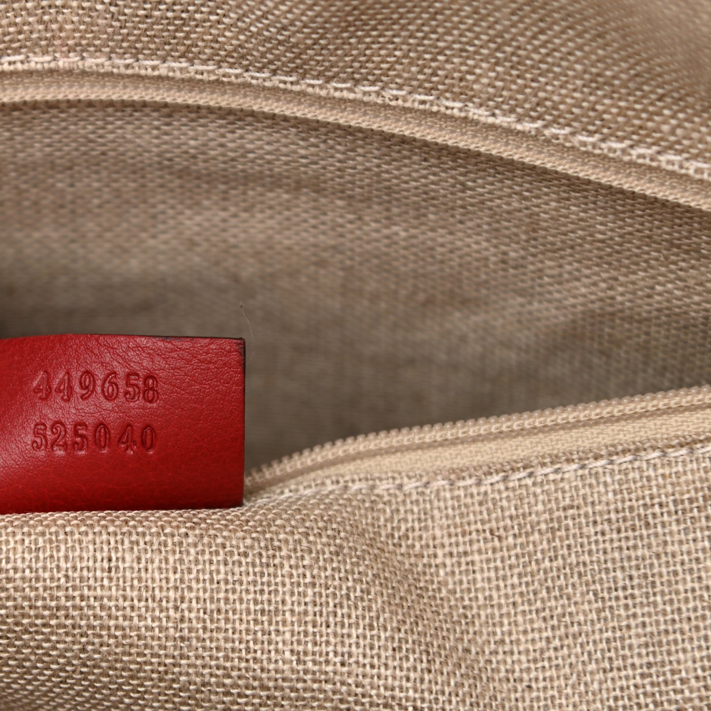 Soft Microguccissima Large Dome Satchel Red