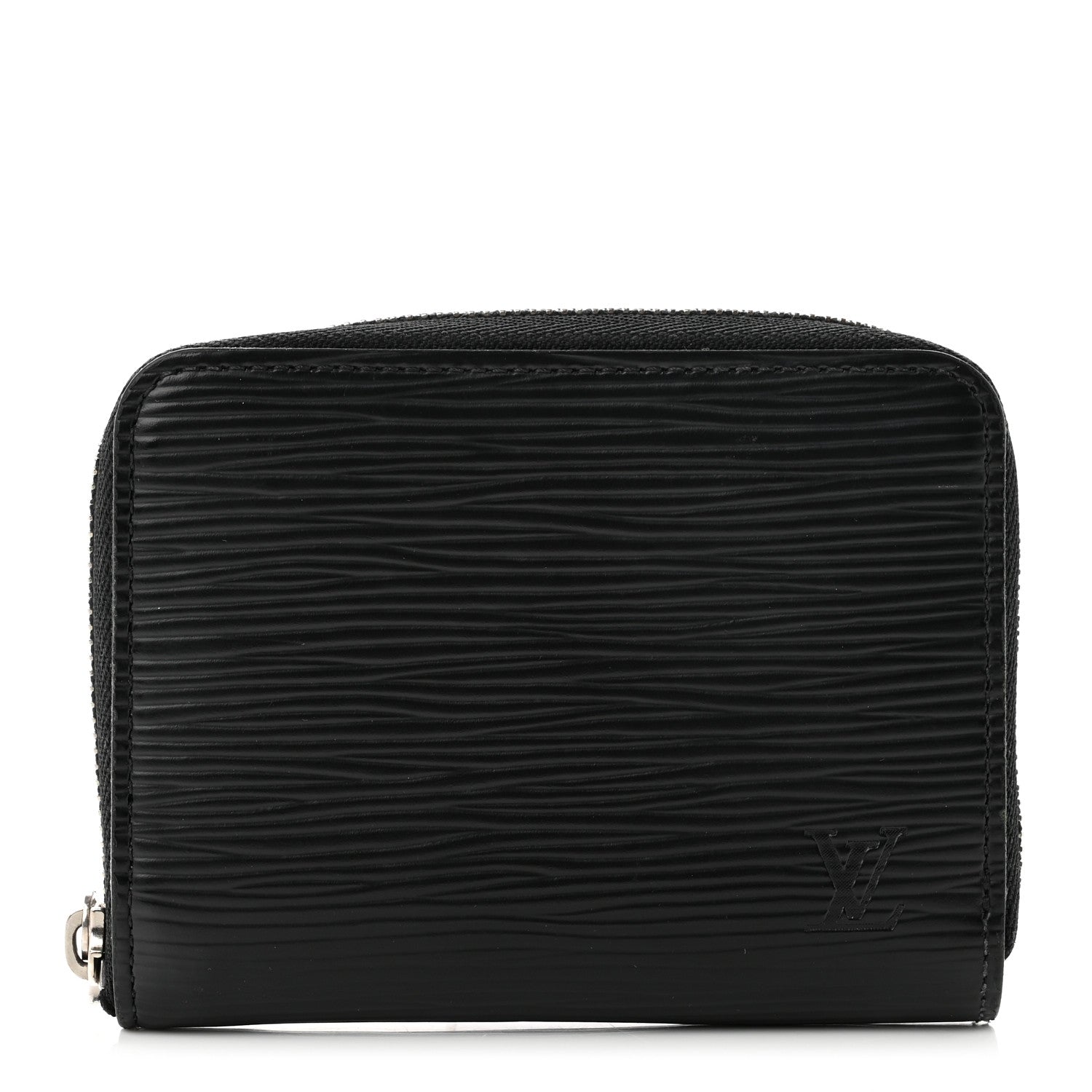 Louis Vuitton Epi Zippy Coin Purse Black 1 of 6