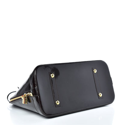 Louis Vuitton Vernis Alma GM Amarante 3 of 23