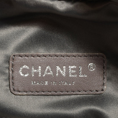 Chanel Patent Luxe Ligne Medium Bowler White 6 of 7