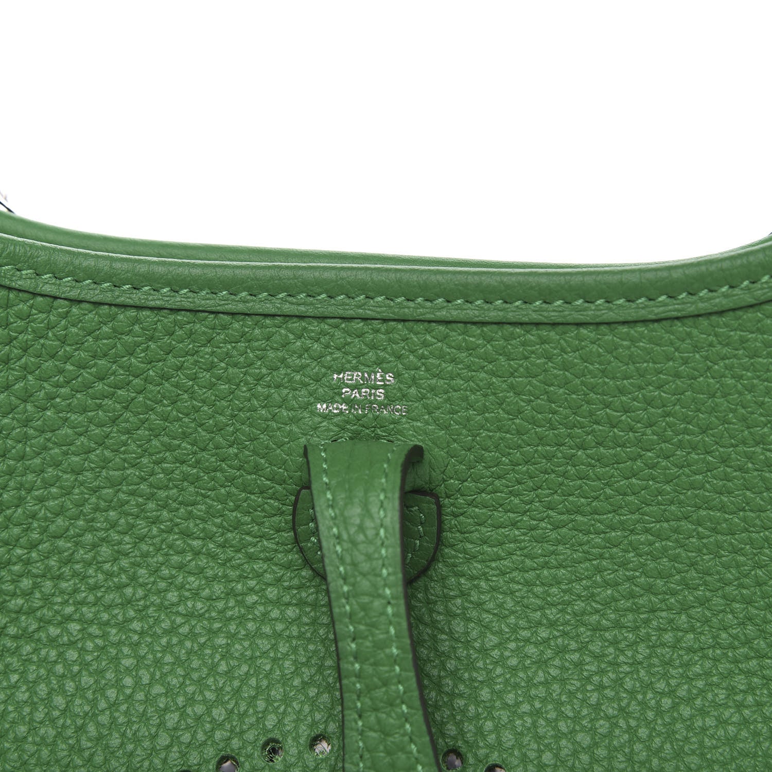 Hermes Taurillon Clemence Amazone Evelyne TPM Bambou 6 of 10
