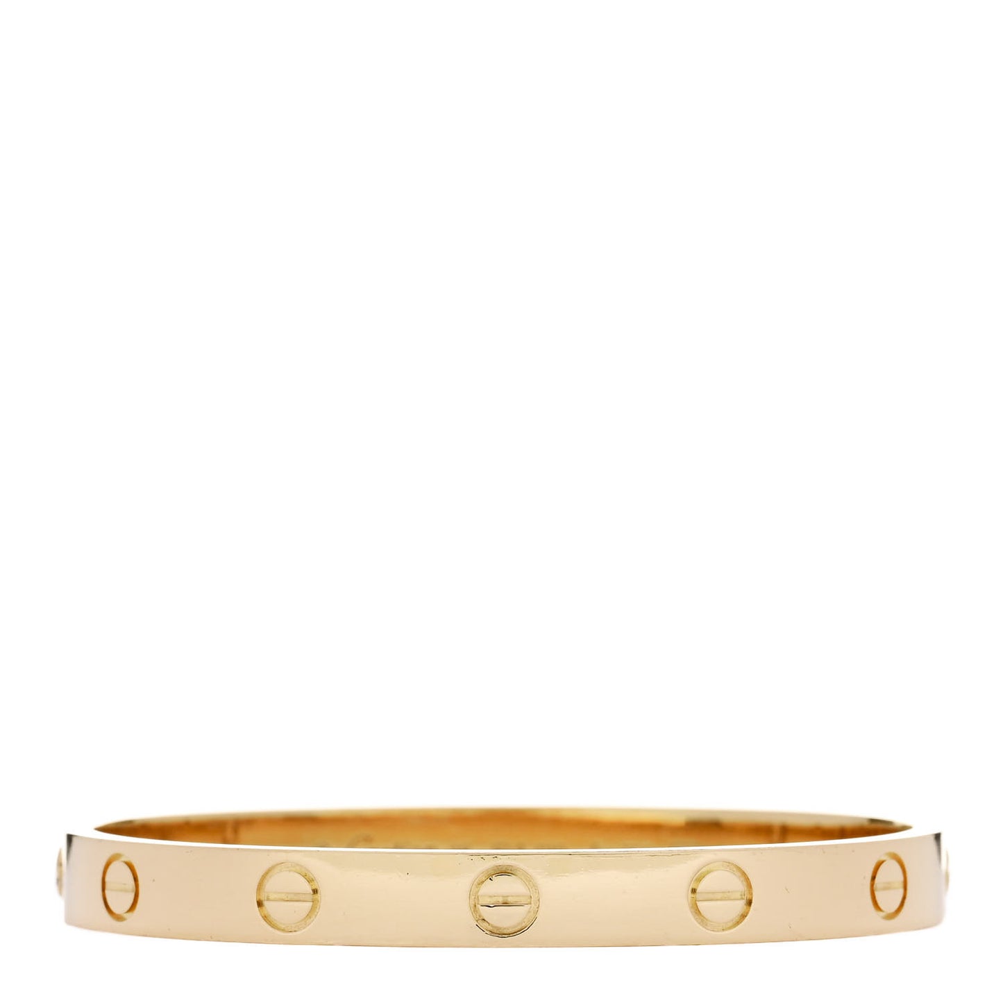 18K Yellow Gold LOVE Bracelet 16