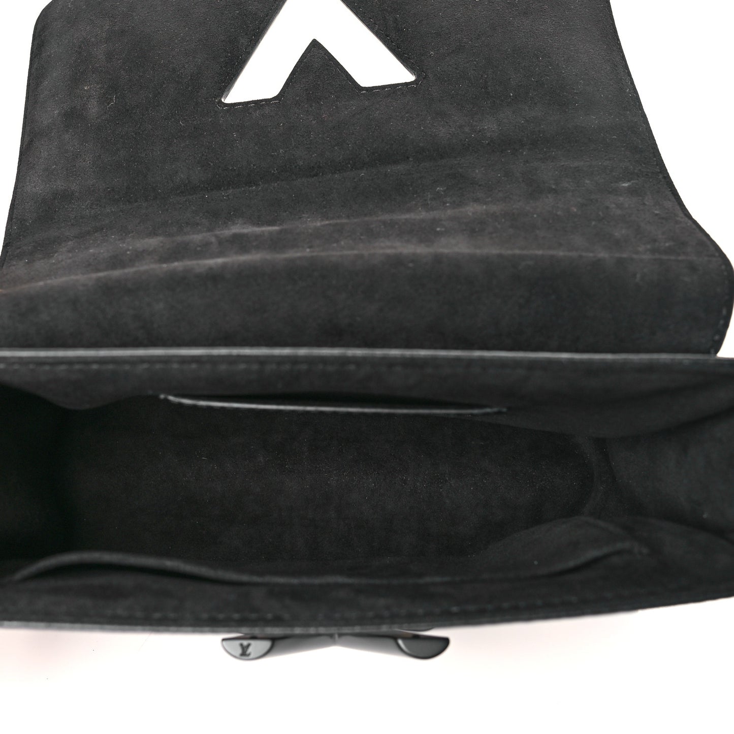 Calfskin Wild Animal Print Twist Shoulder Bag MM