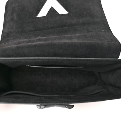 Louis Vuitton Calfskin Wild Animal Print Twist Shoulder Bag MM 6 of 12