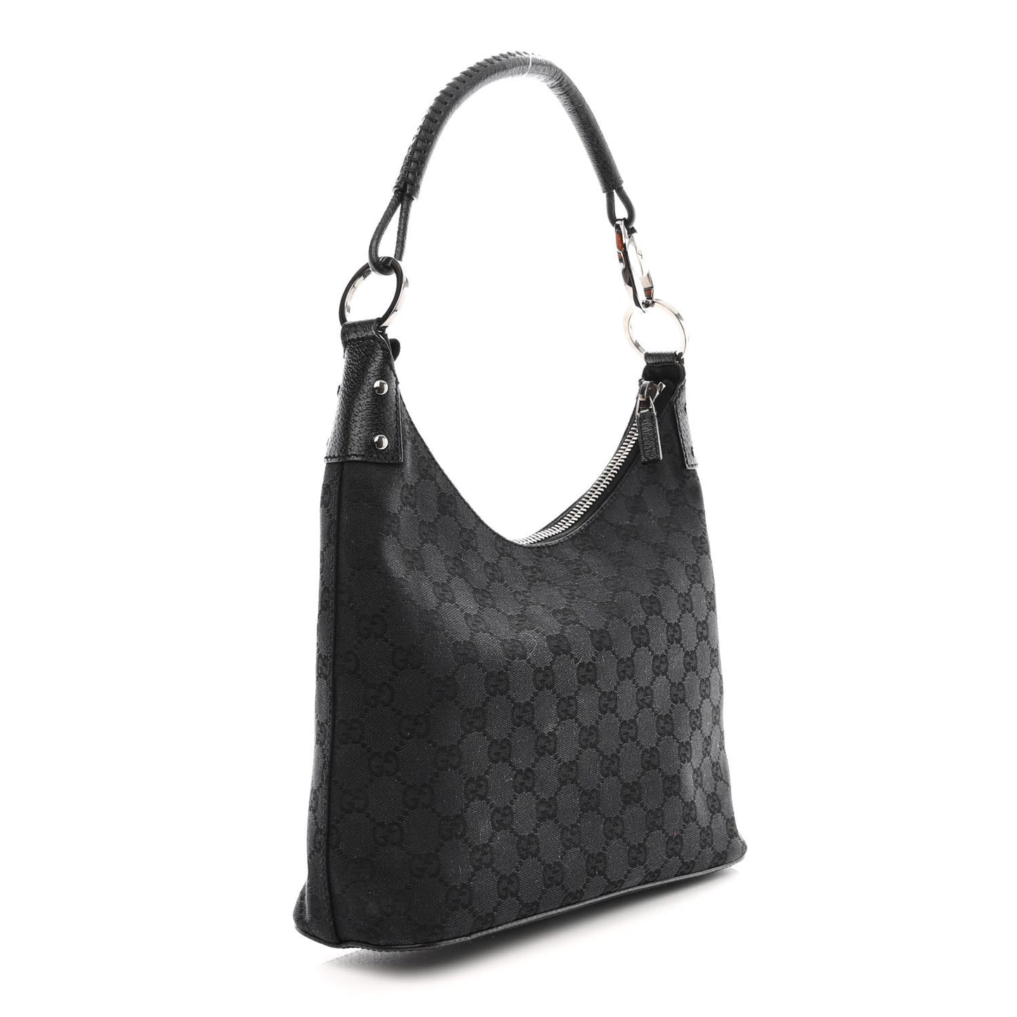 Monogram GG Signature Shoulder Bag Black