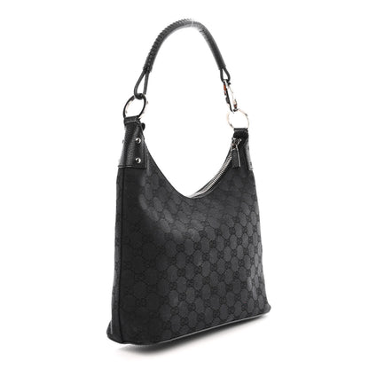 Gucci Monogram GG Signature Shoulder Bag Black 3 of 10
