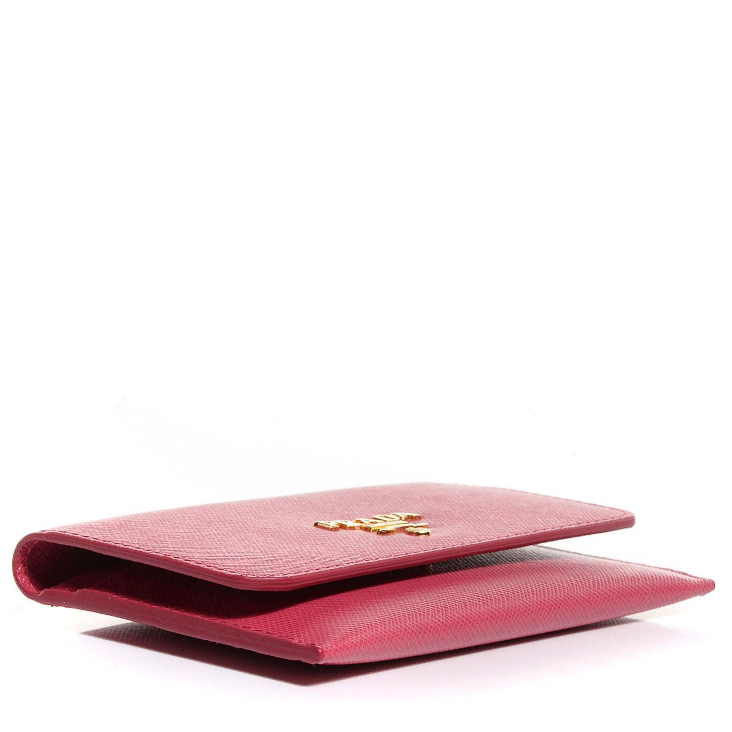 Saffiano Metal Flap Card Holder Ibisco