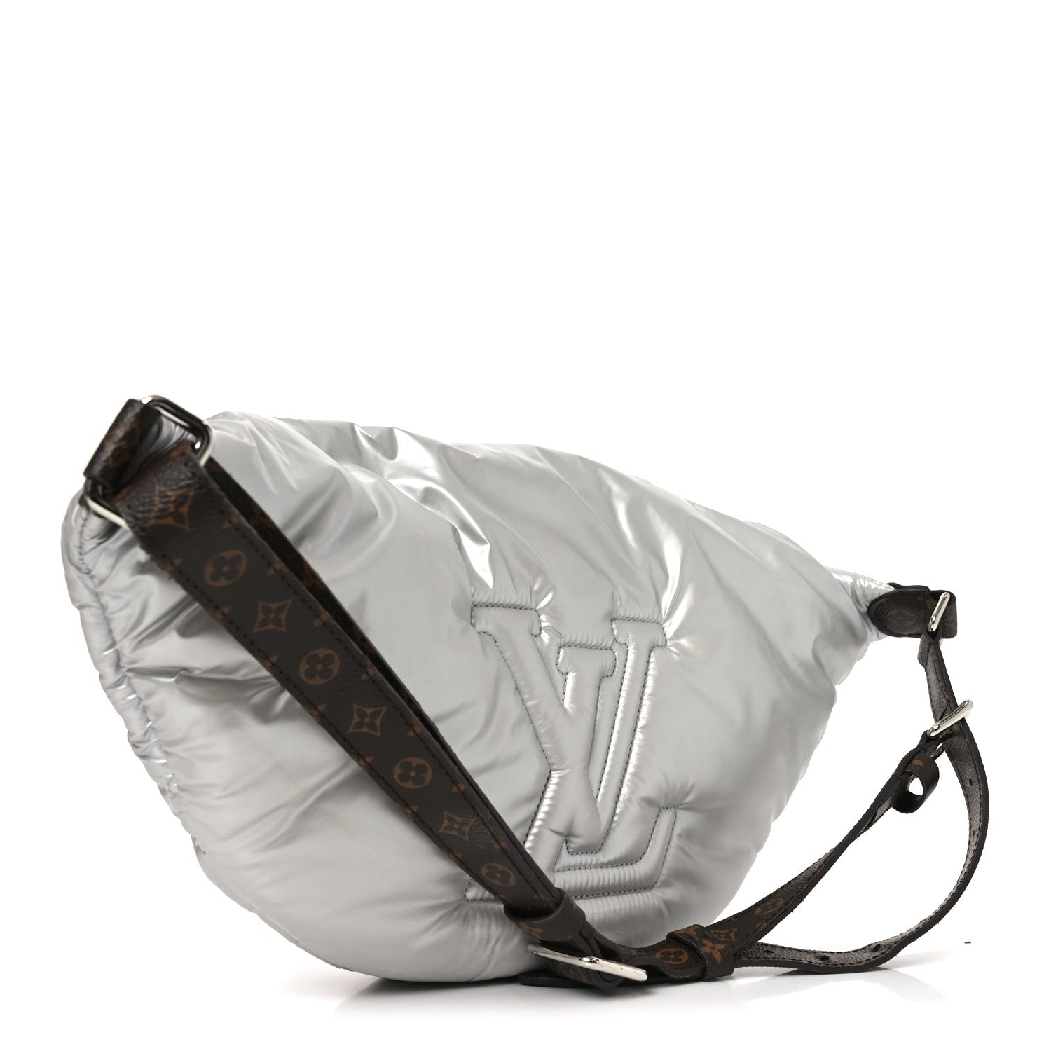 Louis Vuitton Econyl Monogram Pillow BumBag Silver 3 of 9
