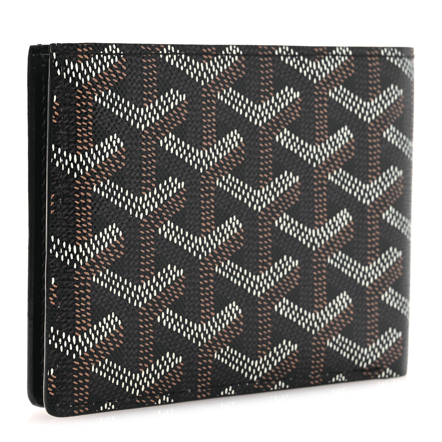 Goyardine Bi-Fold Victoire PM Wallet Black