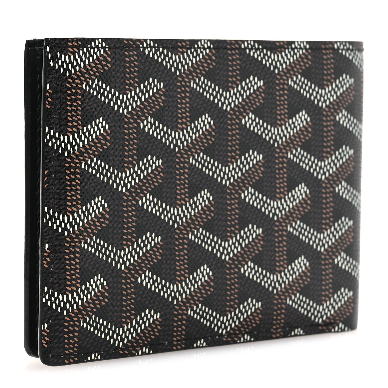 Goyard Goyardine Bi-Fold Victoire PM Wallet Black 3 of 9