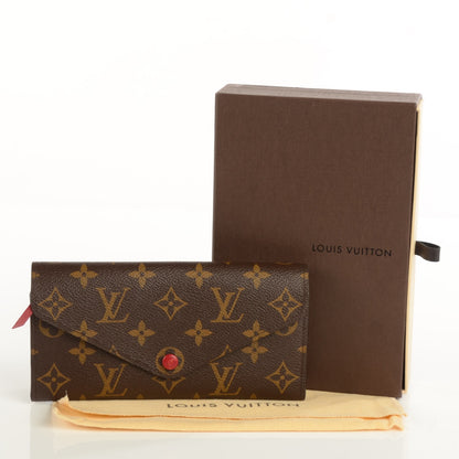 Louis Vuitton Monogram Josephine Wallet Red 5 of 8